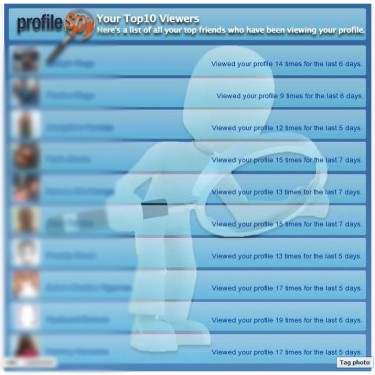 Facebook-Profilbetrachter-Spyware