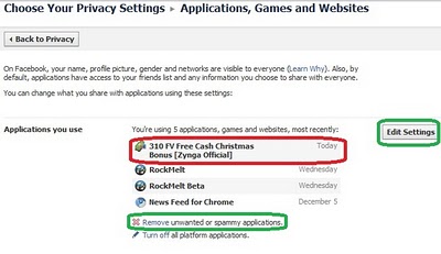 How To Remove Fake Facebook Applications