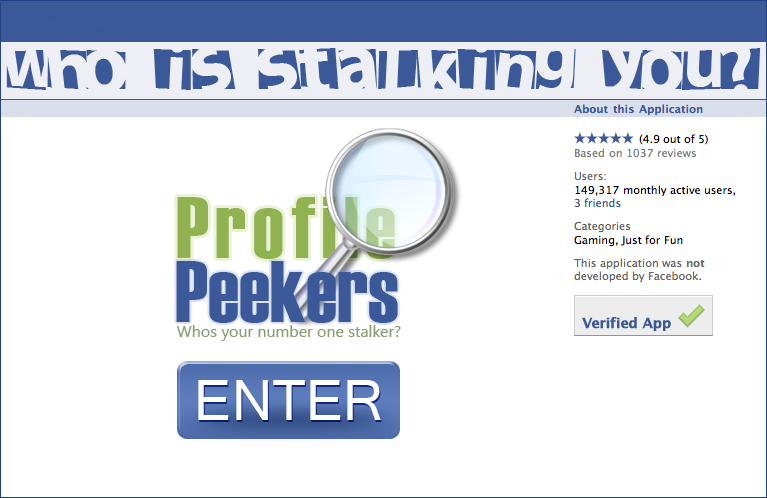 Facebook WARNING: Avoid the "Find who is stalking you with Profile Peekers" SCAM